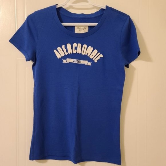 Abercrombie & Fitch T - shirt Blue Medium - Picture 1 of 3
